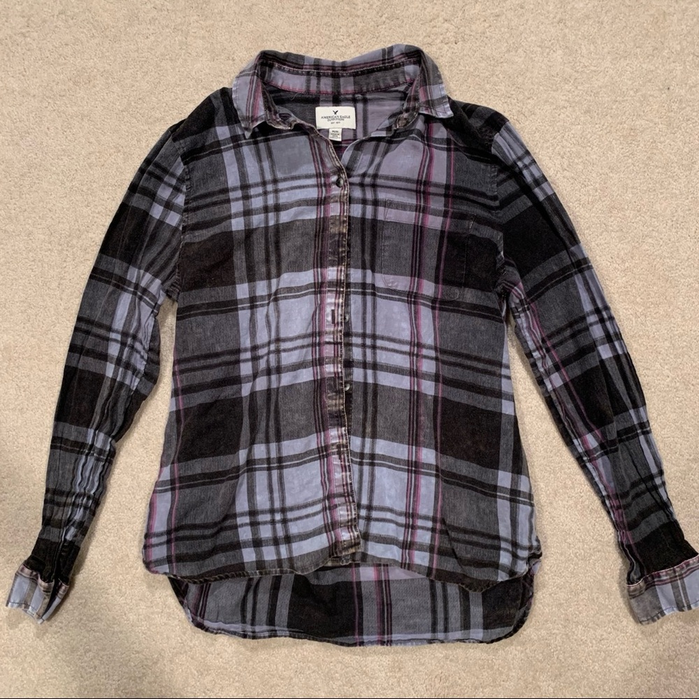 American Eagle plaid shirt
